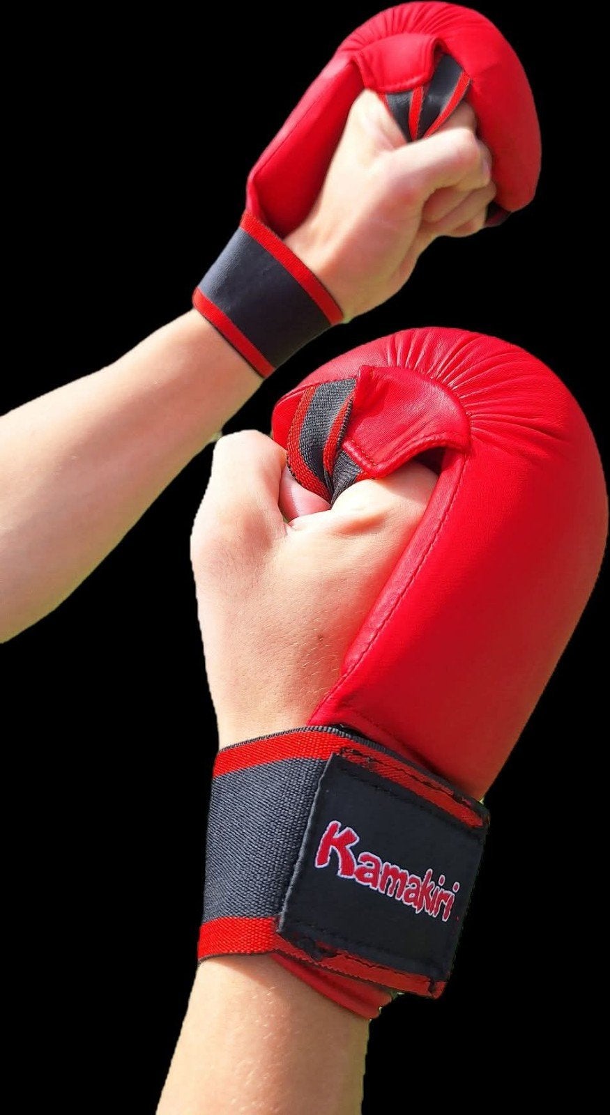 Kamakiri karate handschoen zonder duim maten S tm XL, Ophalen of Verzenden, Nieuw, Karate, Vechtsportbescherming