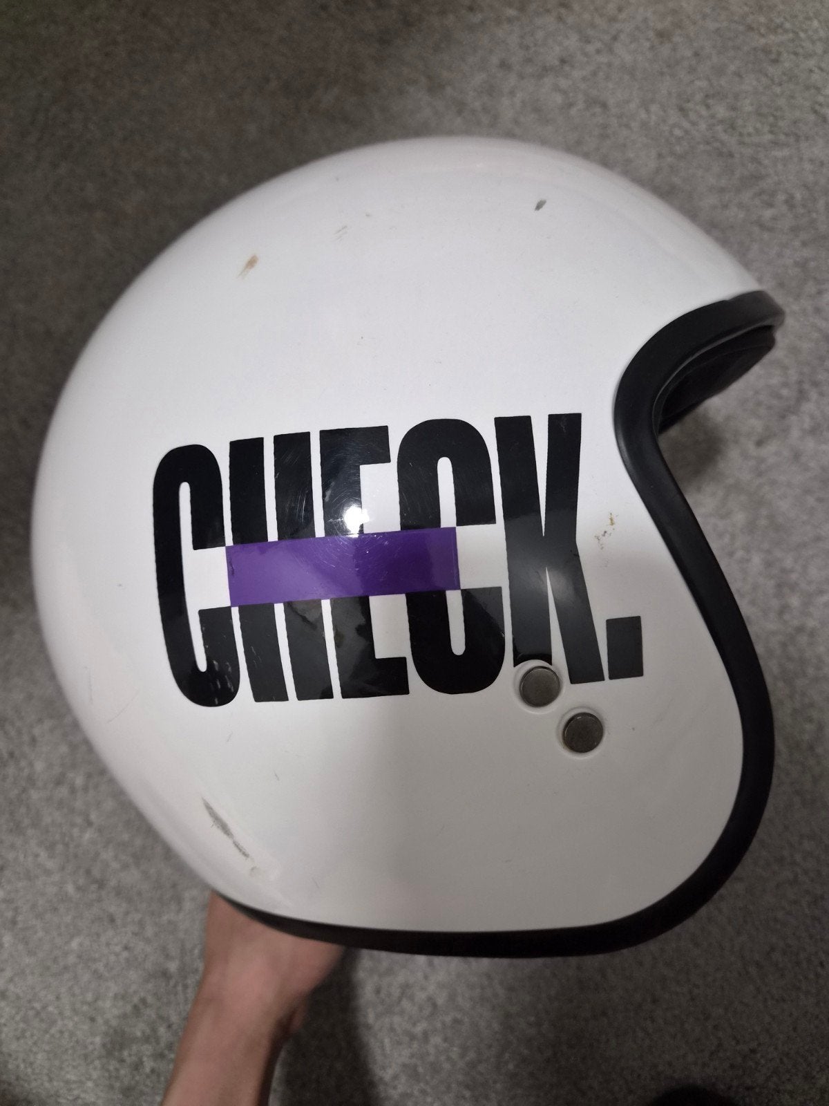 Check helm, Fietsen en Brommers, Brommerhelmen, Ophalen