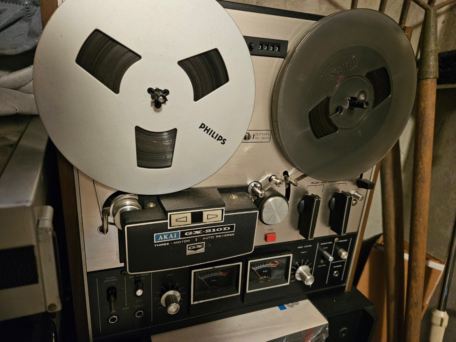 Akai GX-210D Bandrecorder met banden, Audio, Tv en Foto, Ophalen, Bandrecorder, Met banden