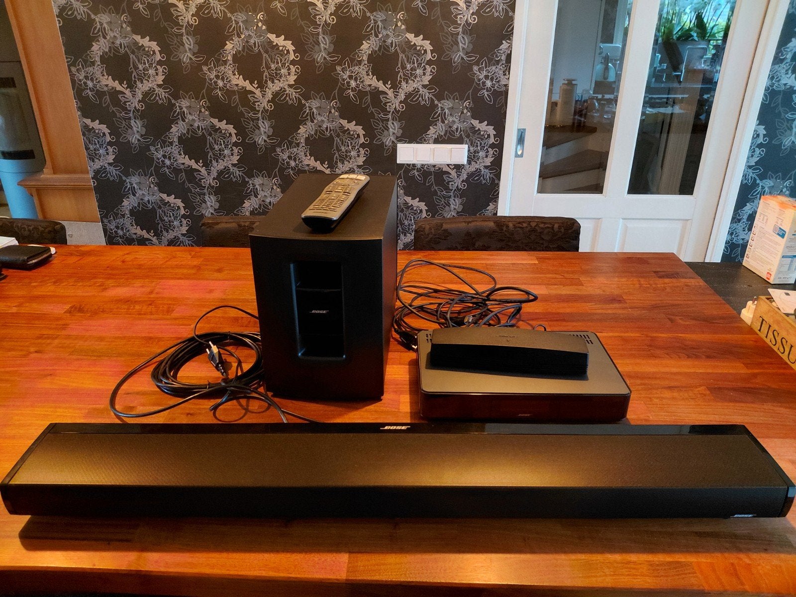 te koop Bose CineMate 130 home cinema set, Ophalen, Gebruikt