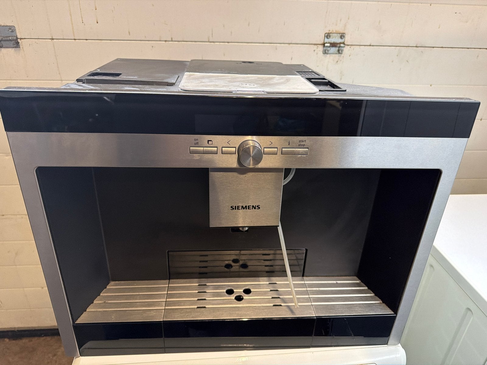 Siemens Inbouw Koffiemachine, Witgoed en Apparatuur, Ophalen, 10 kopjes of meer, Koffiemachine, Koffiebonen