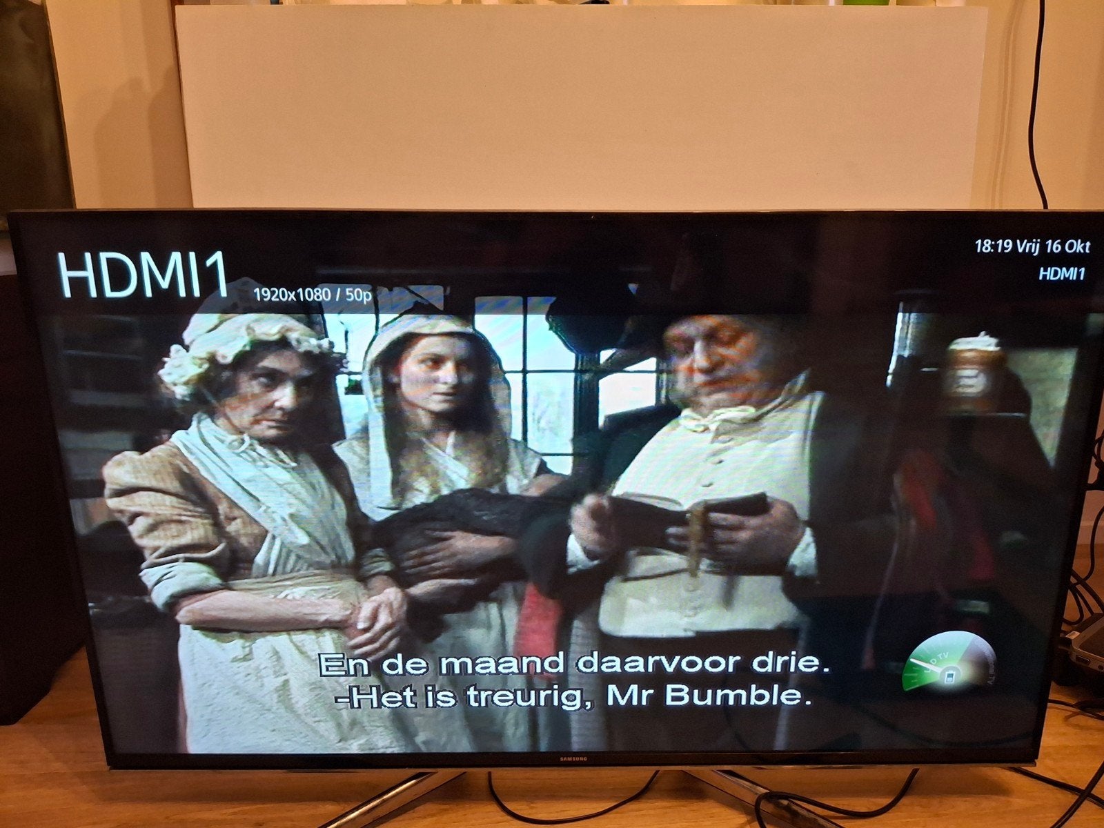FullHD smart tv Samsung UE48H6640SL 100Hz wifi screen mirror, Ophalen, Refurbished, 100 Hz, Samsung