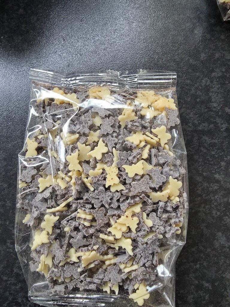 5 dichte zakjes chocolade vlindertjes, Ophalen of Verzenden, Nieuw, Taarten of Cupcakes, Versiering