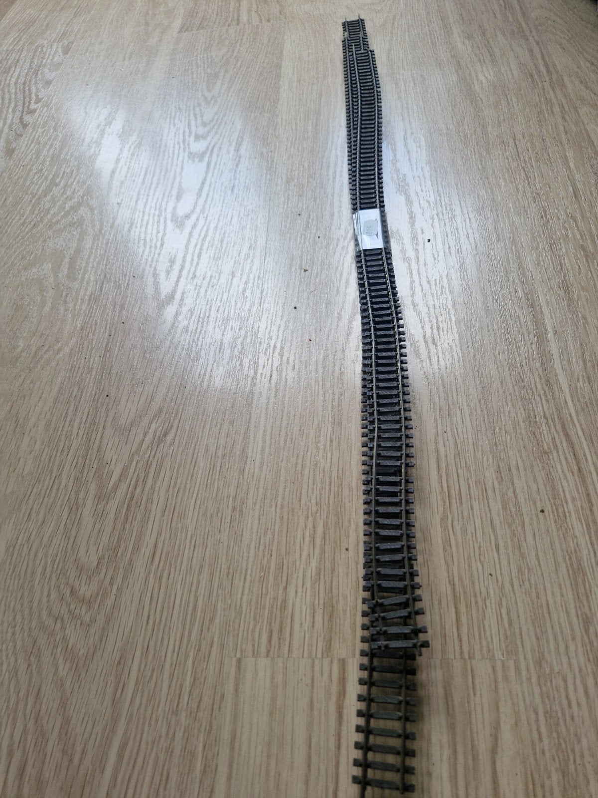 3 Flexibele railstukken voor modelspoorbaan, Gebruikt, Gelijkstroom, Rails, Ophalen