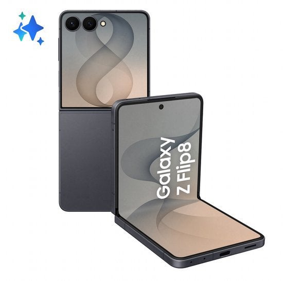 Samsung Galaxy Z Flip 8 5G - 256GB - Grafiet Nieuw, Overige modellen, Overige kleuren, Q, Q