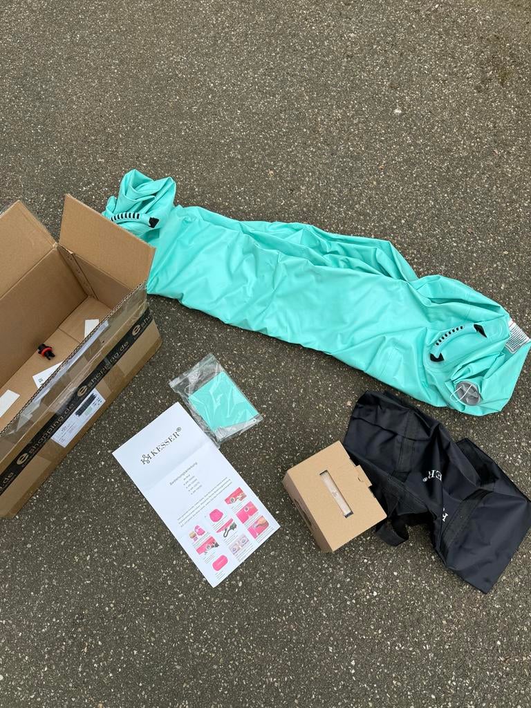 Kesser AirRoll - Opblaasbare Gymnastiekrol met Pomp, Ophalen, Nieuw