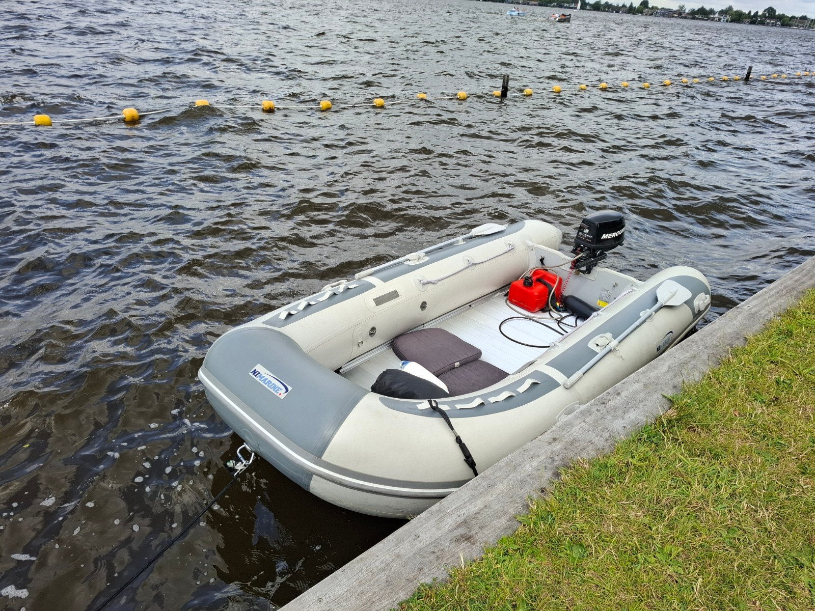 Zodiac Marina 4 meter rubberboot met Mercury 6pk buitenboord, Watersport en Boten, Ophalen of Verzenden