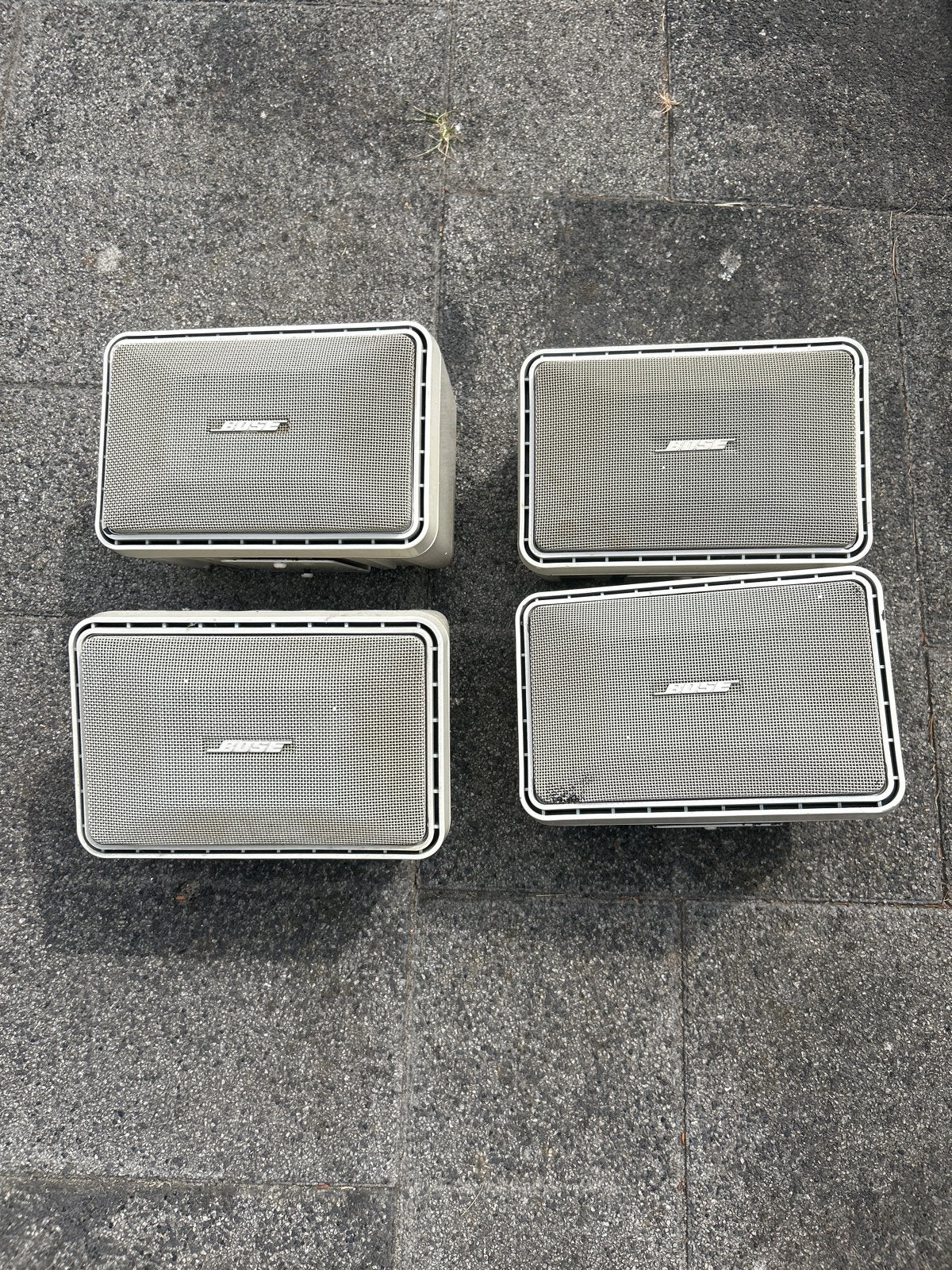 Bose 150W Speakerset - 4 stuks - Gebruikt vintage, Gebruikt, Speakerset, Bose, Ophalen