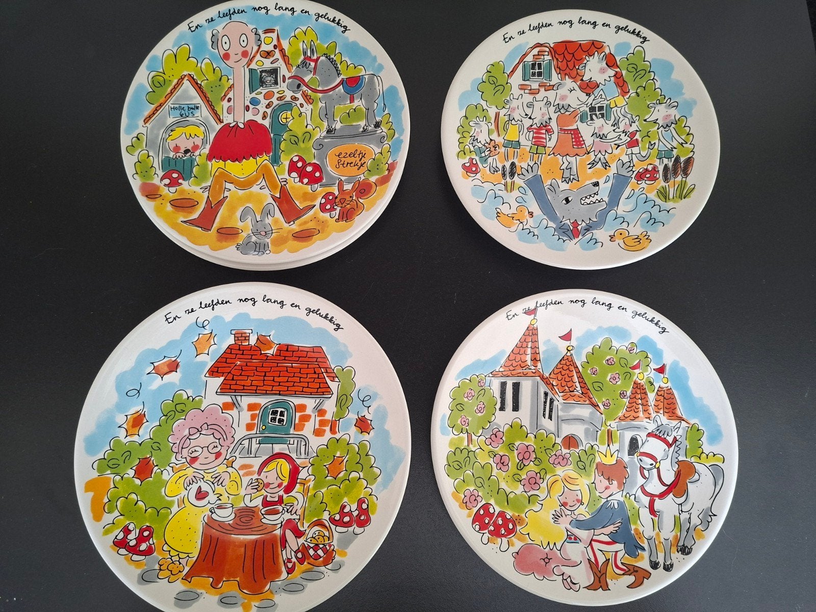 Blond Amsterdam Efteling - Sprookjescollectie, Huis en Inrichting, Keuken | Servies, Ophalen of Verzenden, Zo goed als nieuw, Bord(en)