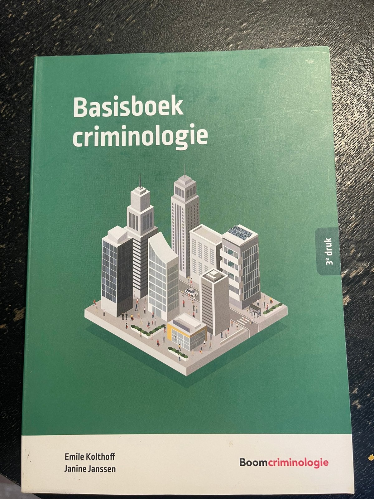 Basisboek criminologie, Boeken, Ophalen of Verzenden, Beta, Zo goed als nieuw, HBO