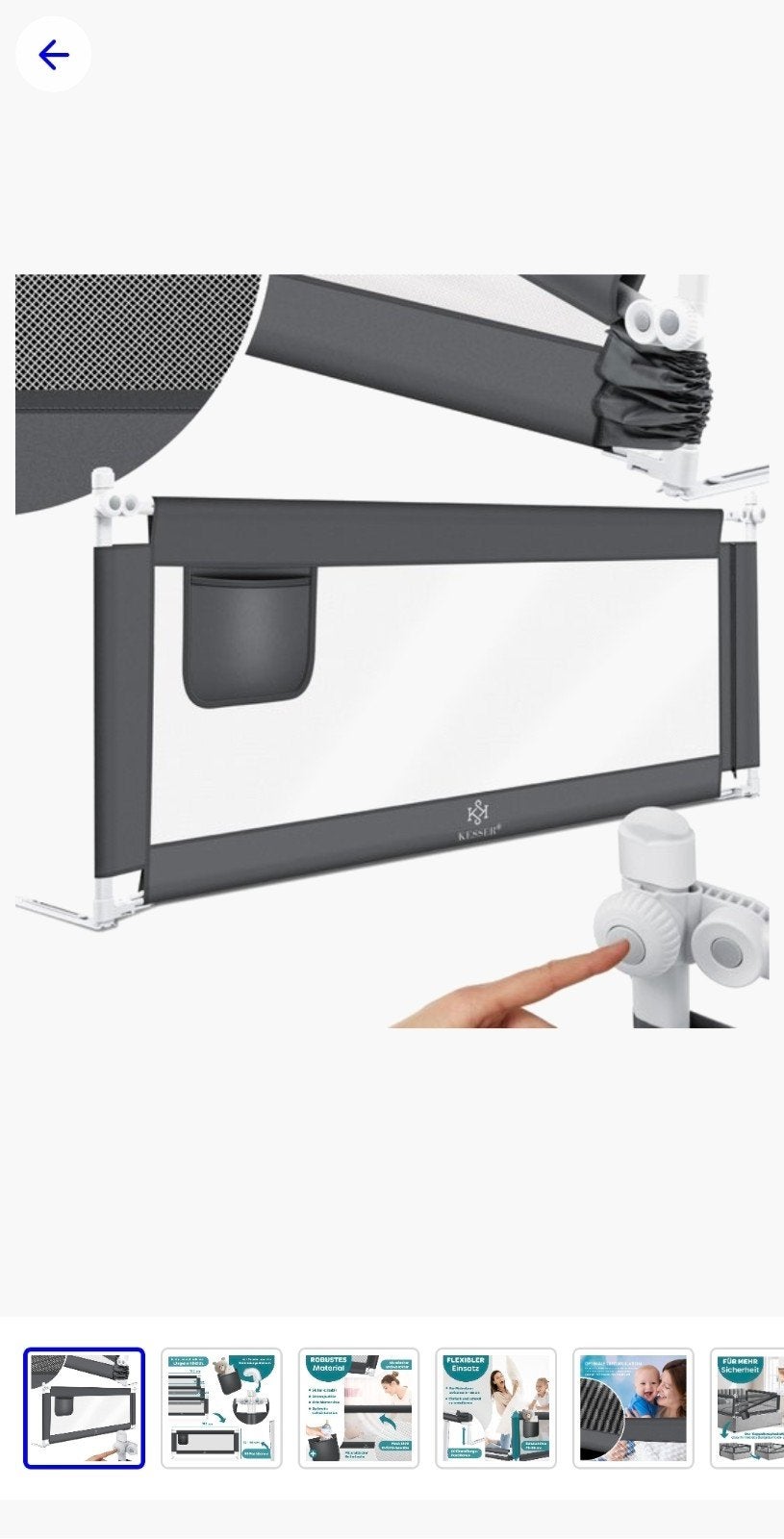 Kesser bedhekje 150 cm donkergrijs - Zo goed als nieuw, Kinderen en Baby's, Ophalen, Zo goed als nieuw, 140 tot 160 cm, 70 tot 85 cm