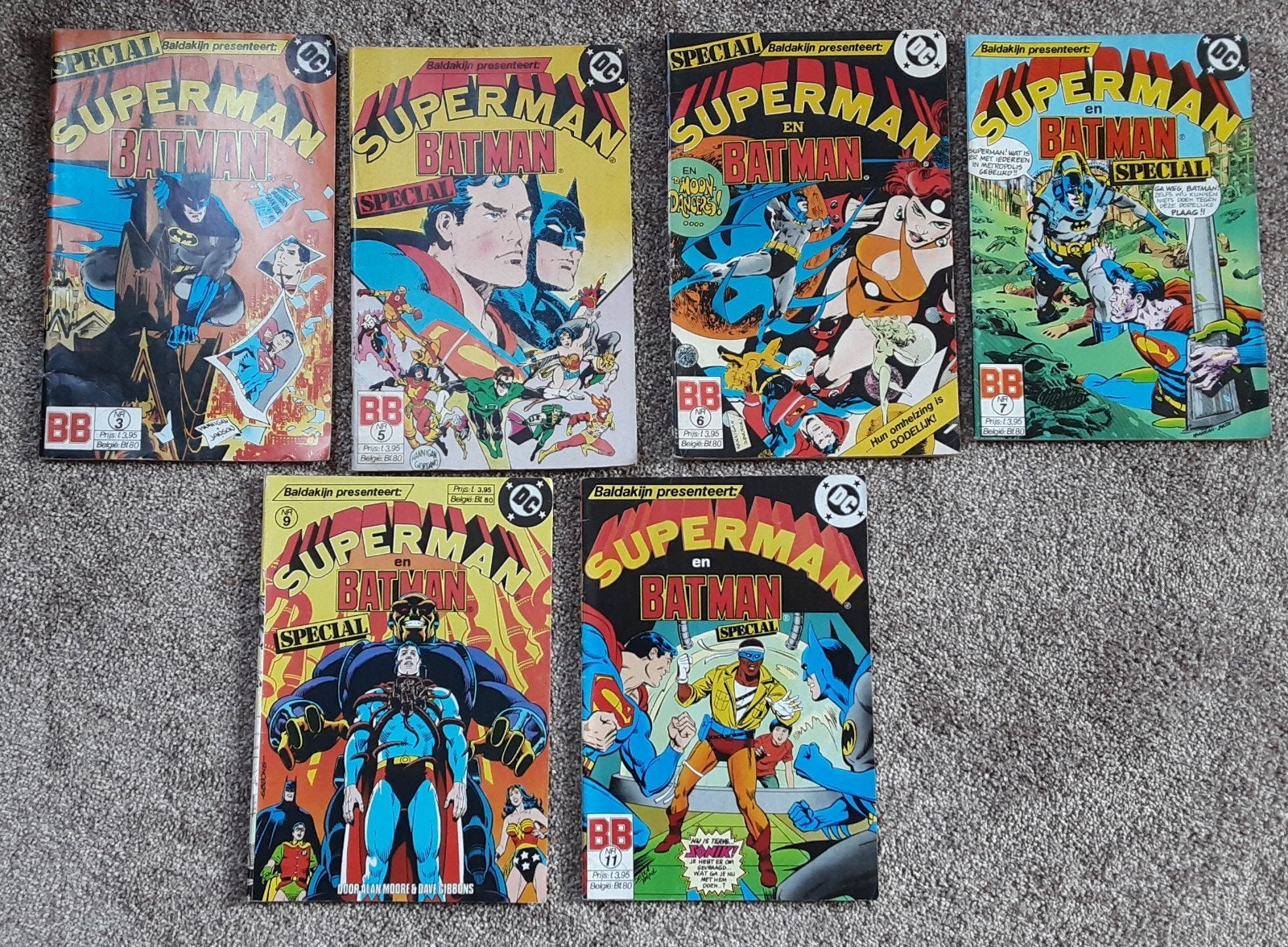 Superman en Batman Special Uitgeverij Baldakijn Bussum, Boeken, Strips | Comics, Meerdere comics, Ophalen of Verzenden, Gelezen