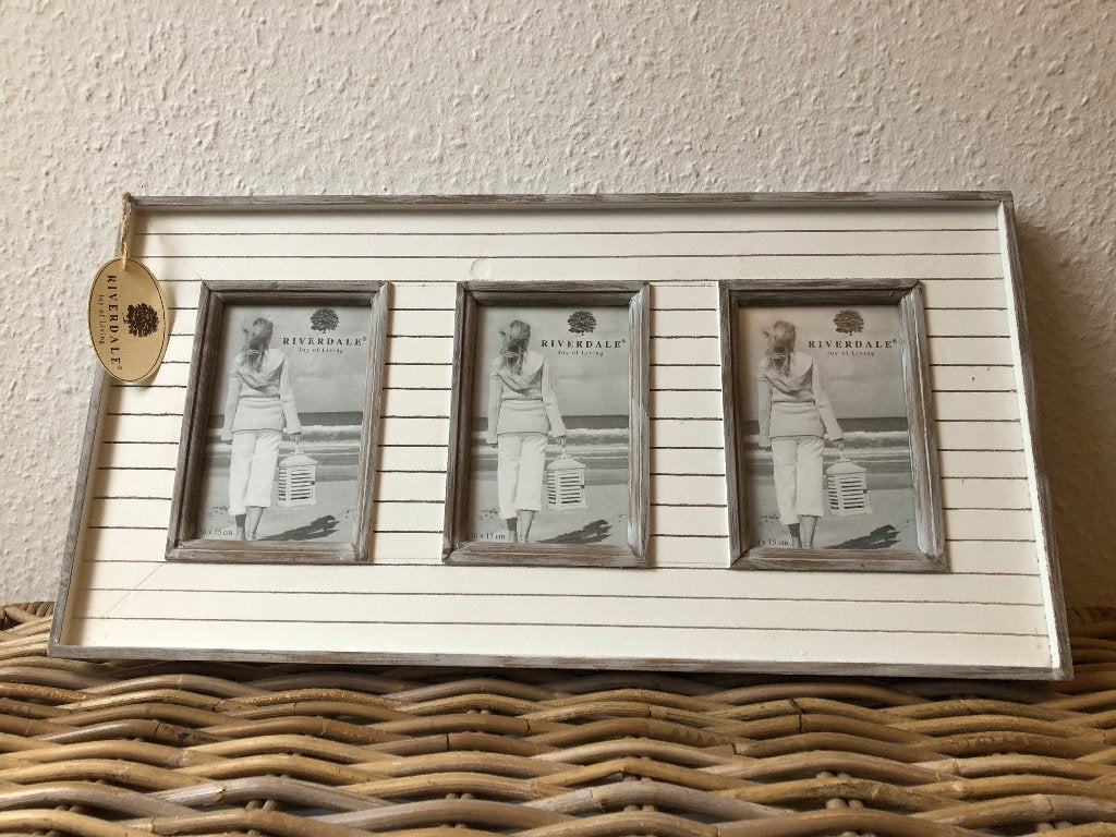 Houten Riverdale fotolijst Nieuw!, Ophalen, Nieuw, Voor meerdere foto's