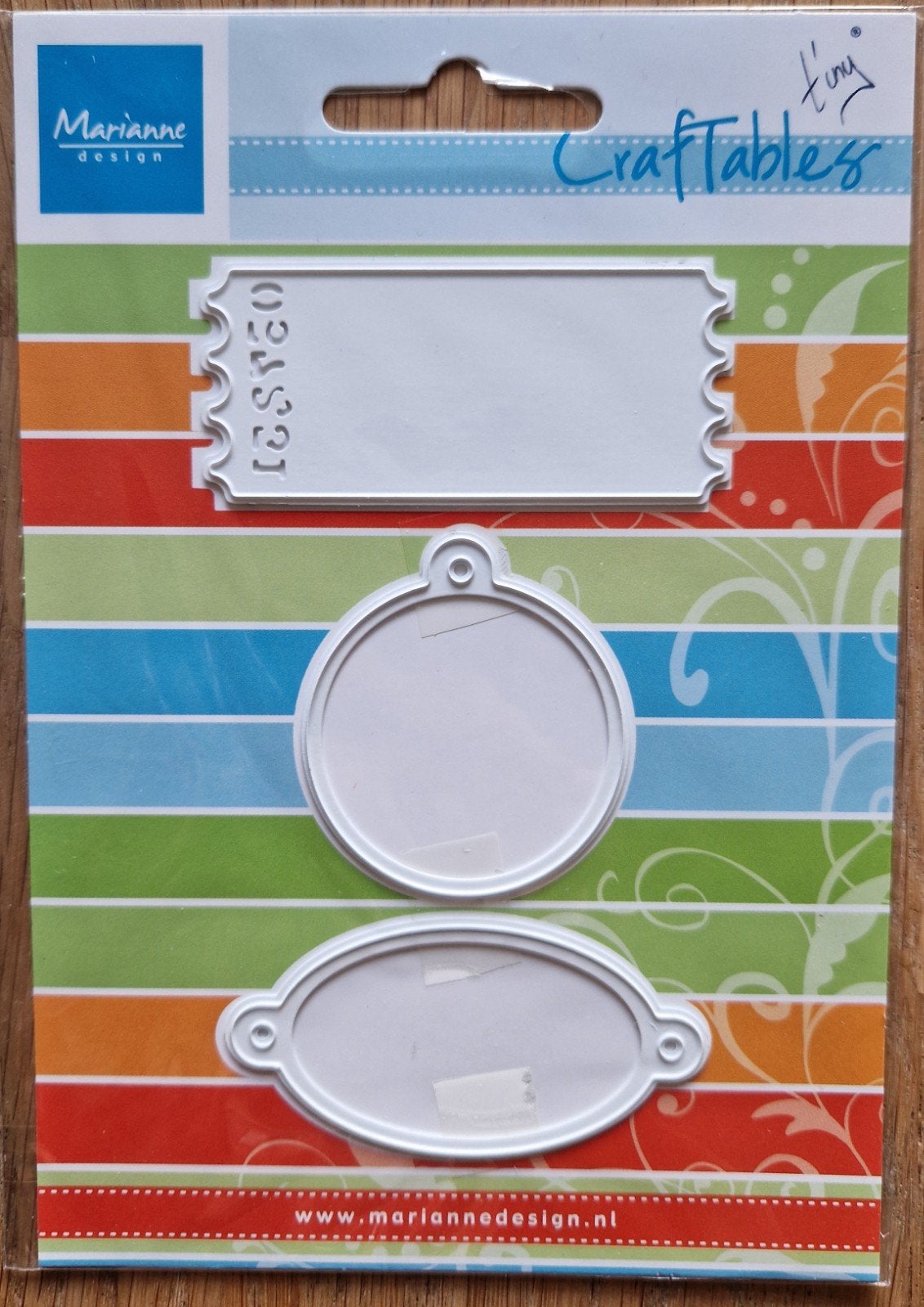 Craftable Tags & Tickets CR1212
Marianne Design, Ophalen of Verzenden, Nieuw, Overige thema's, Pons of Mal