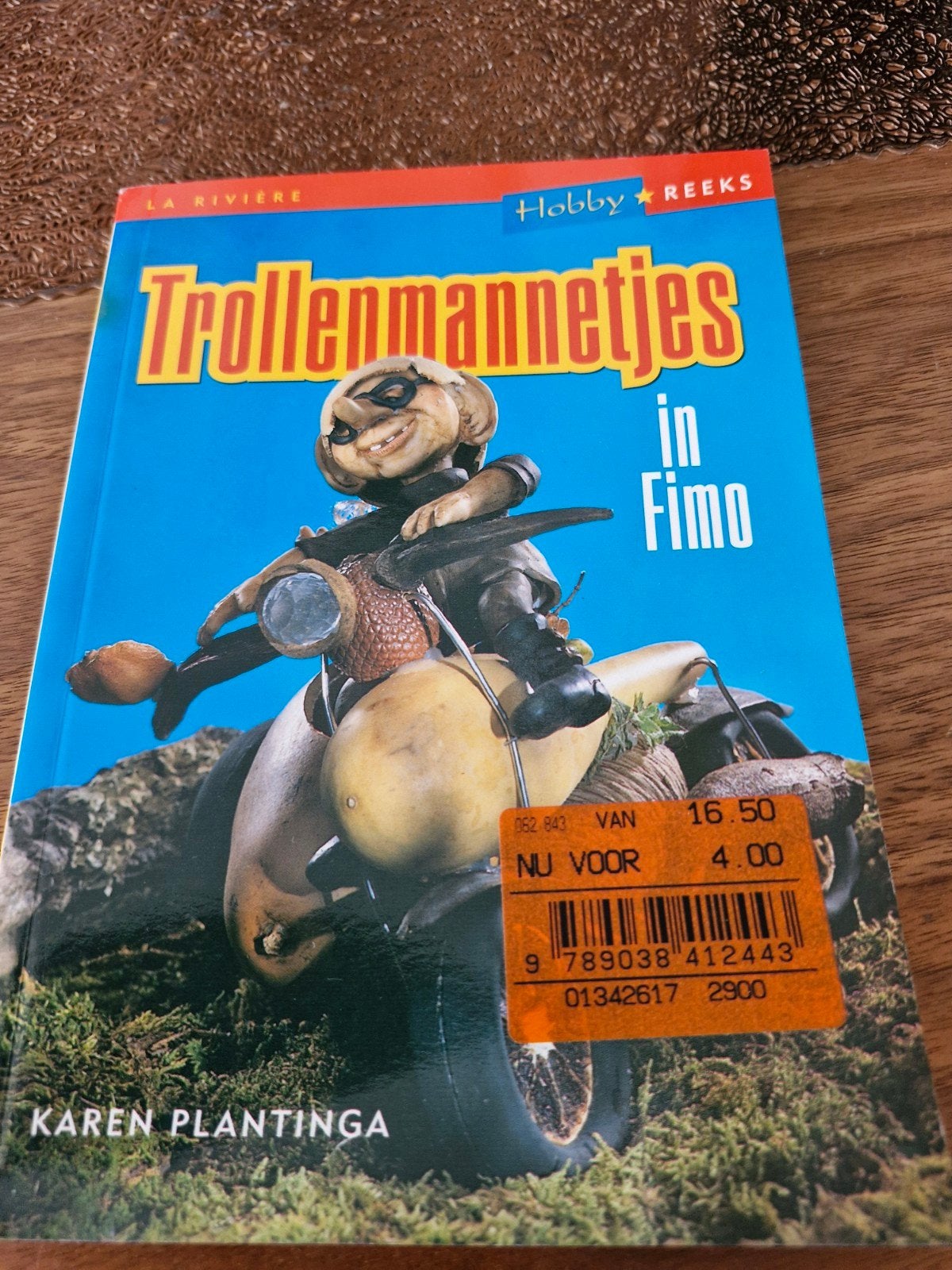 Trollenmannetjes in Fimo - Hobby Reeks, Karen Plantinga, Ophalen of Verzenden, Zo goed als nieuw, Geschikt voor kinderen