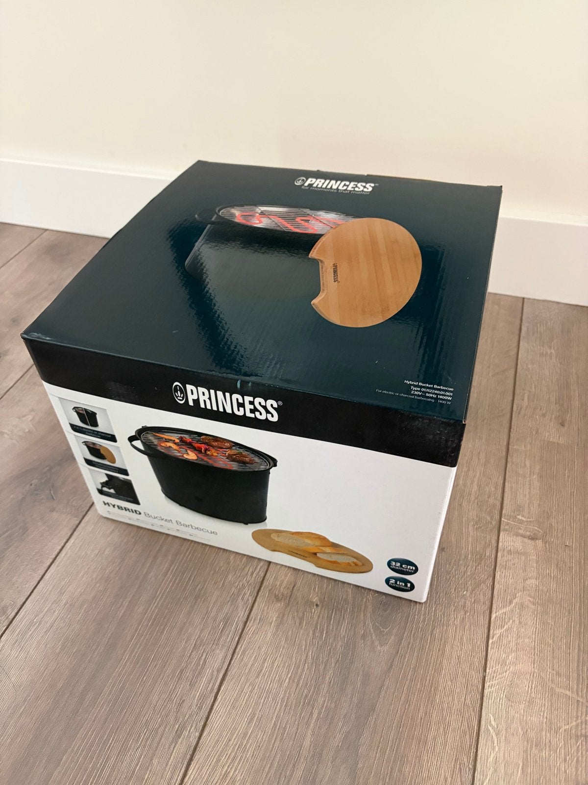 Princess Hybrid Bucket Barbecue - Nieuw in doos, Ophalen of Verzenden, Nieuw