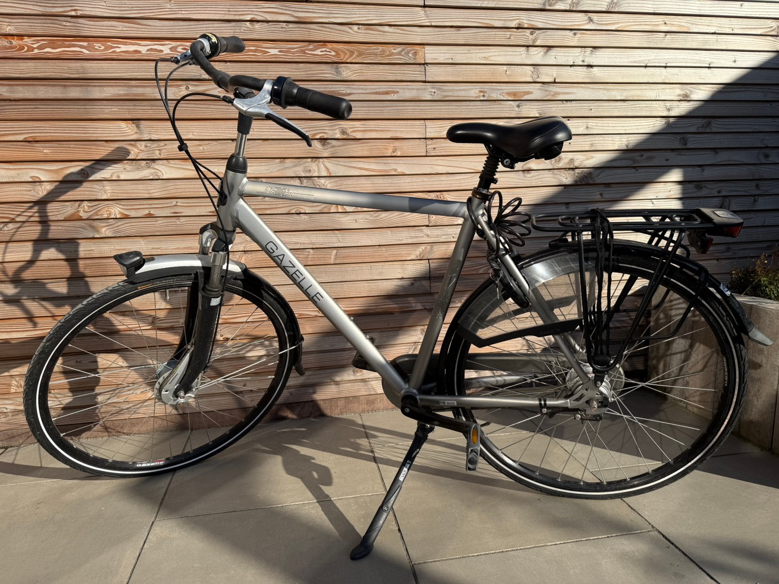 Herenfiets Gazelle Paris, Fietsen en Brommers, Fietsen | Heren | Herenfietsen, Ophalen, Gebruikt, Gazelle, Versnellingen