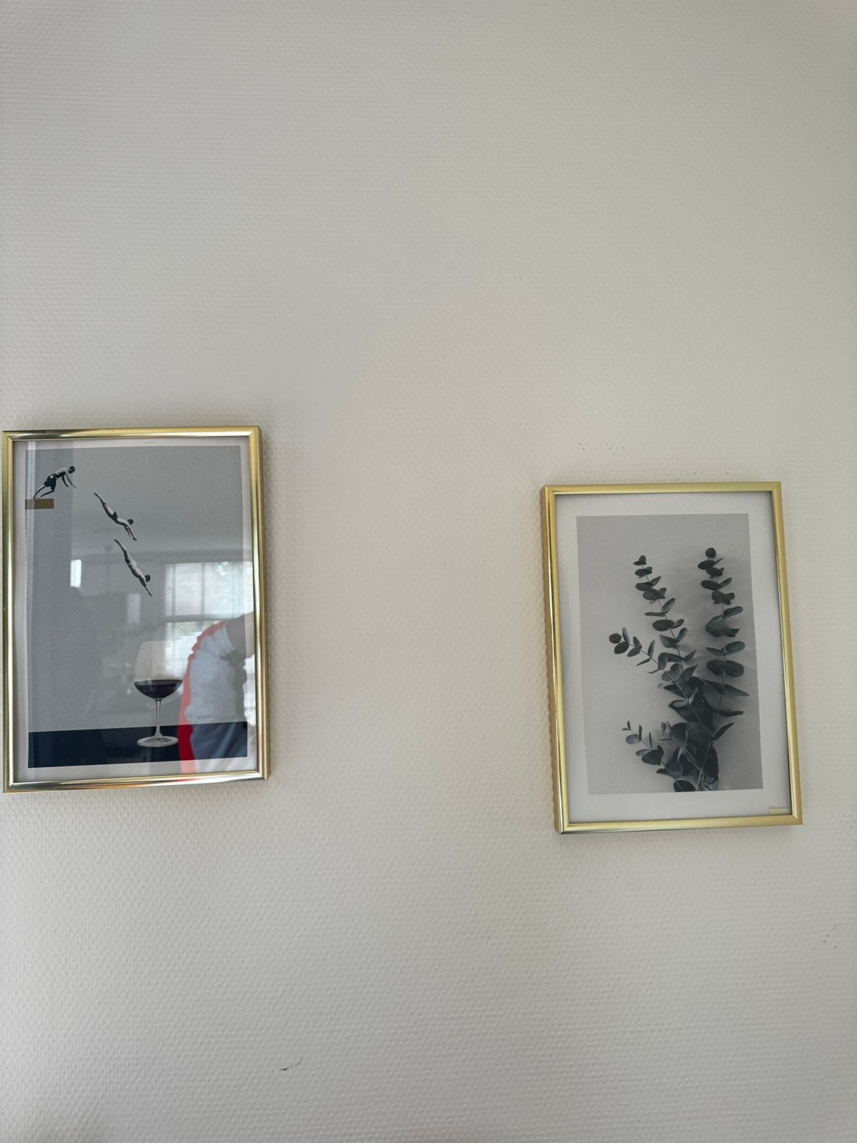Twee wanddecoratie / fotolijsten, Antiek en Kunst, Ophalen of Verzenden