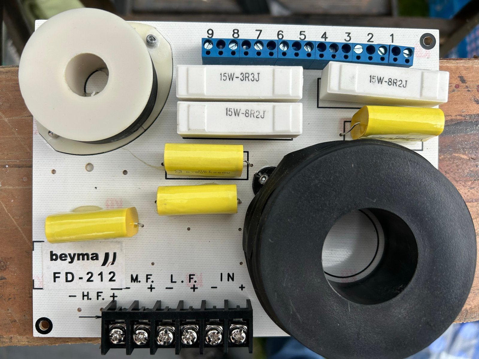 Beyma FD-212 Crossover Filter voor Luidsprekers, Overige merken, Overige typen, Ophalen of Verzenden, Zo goed als nieuw
