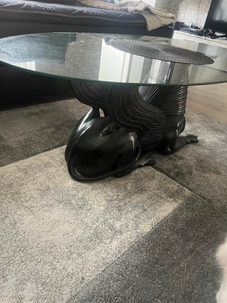 goede tafel, Huis en Inrichting, Tafels | Salontafels, Ophalen, 50 tot 100 cm, Zo goed als nieuw, Minder dan 50 cm