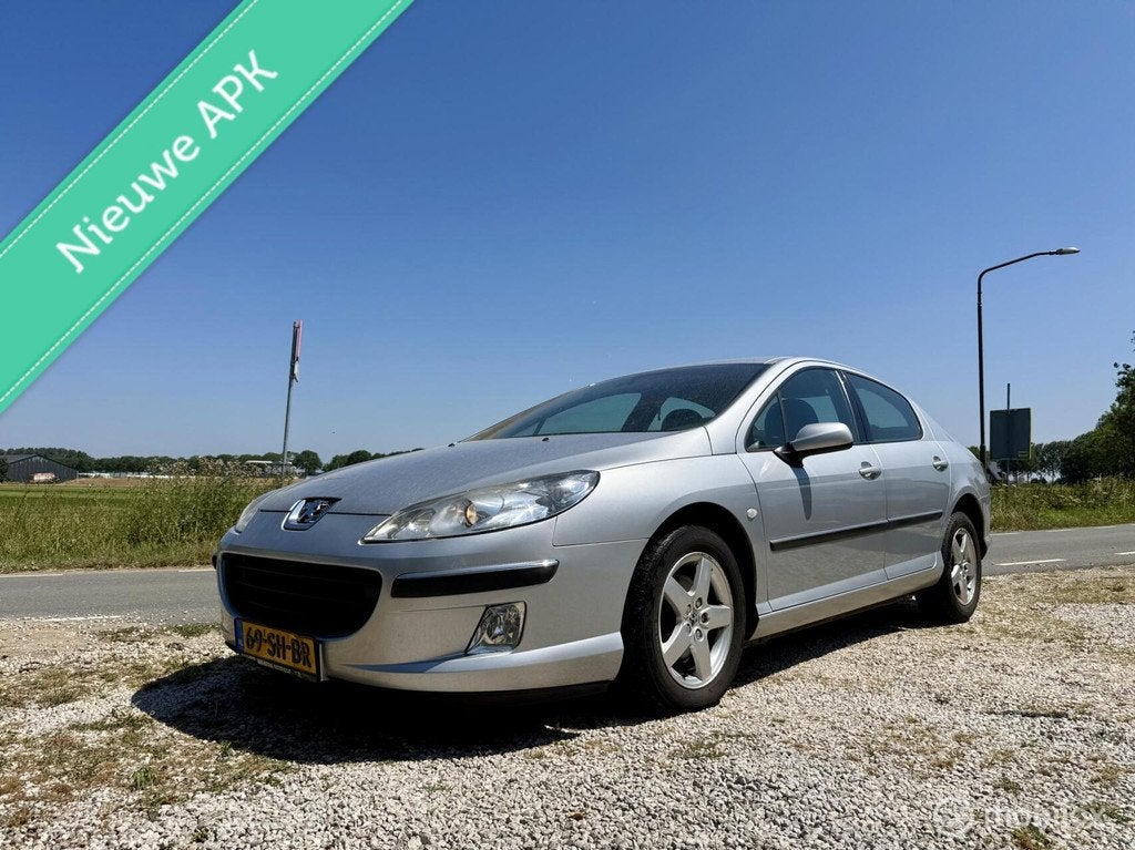 Peugeot 407 2.0-16V XR Pack, BJ 2006, APK Juli 2027, Auto's, Voorwielaandrijving, 745 kg, 136 pk, Gebruikt