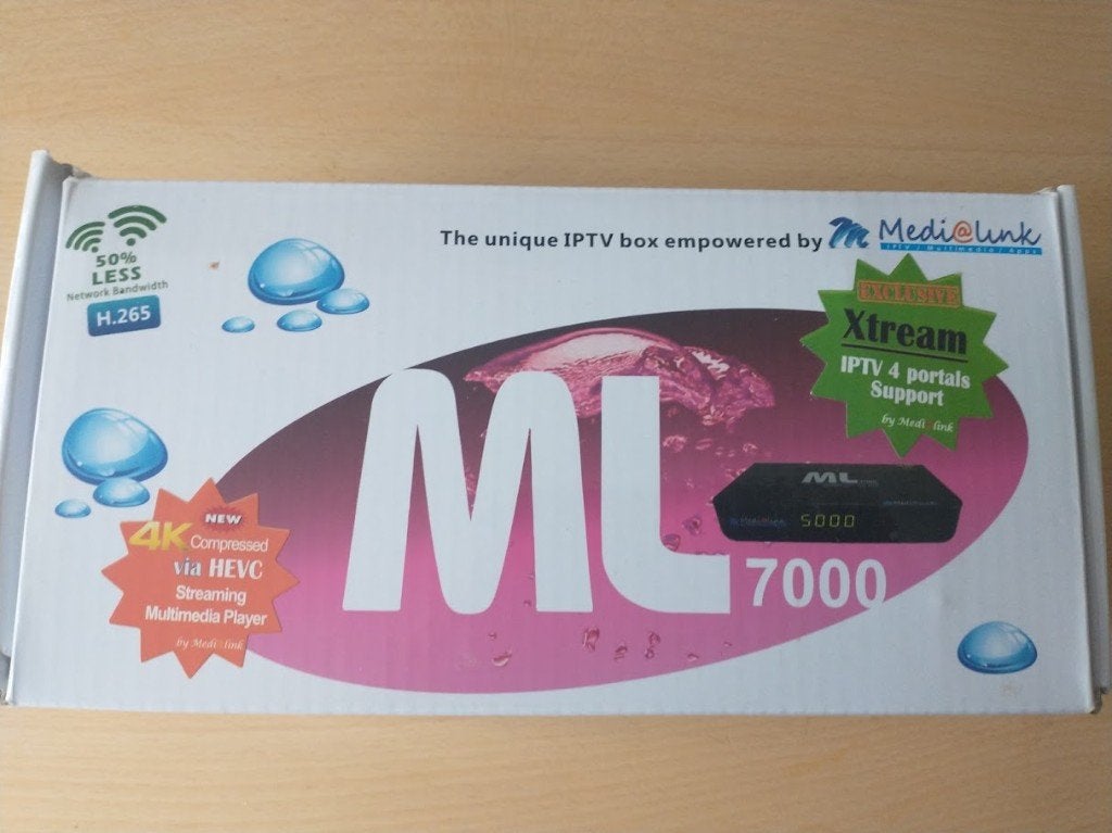 Media Link Multimedia Player ML7000 IPTV, Ophalen, Zo goed als nieuw, HDMI, Minder dan 500 GB