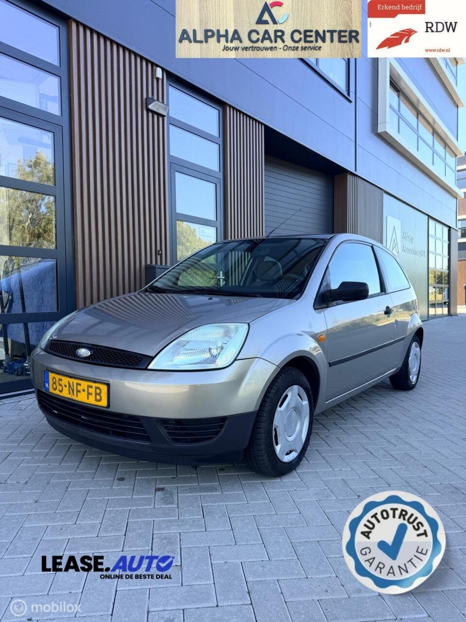 Ford Fiesta 1.25-16V DEALER/NAP, Voorwielaandrijving, Dealer onderhouden, Stof, 4 cilinders