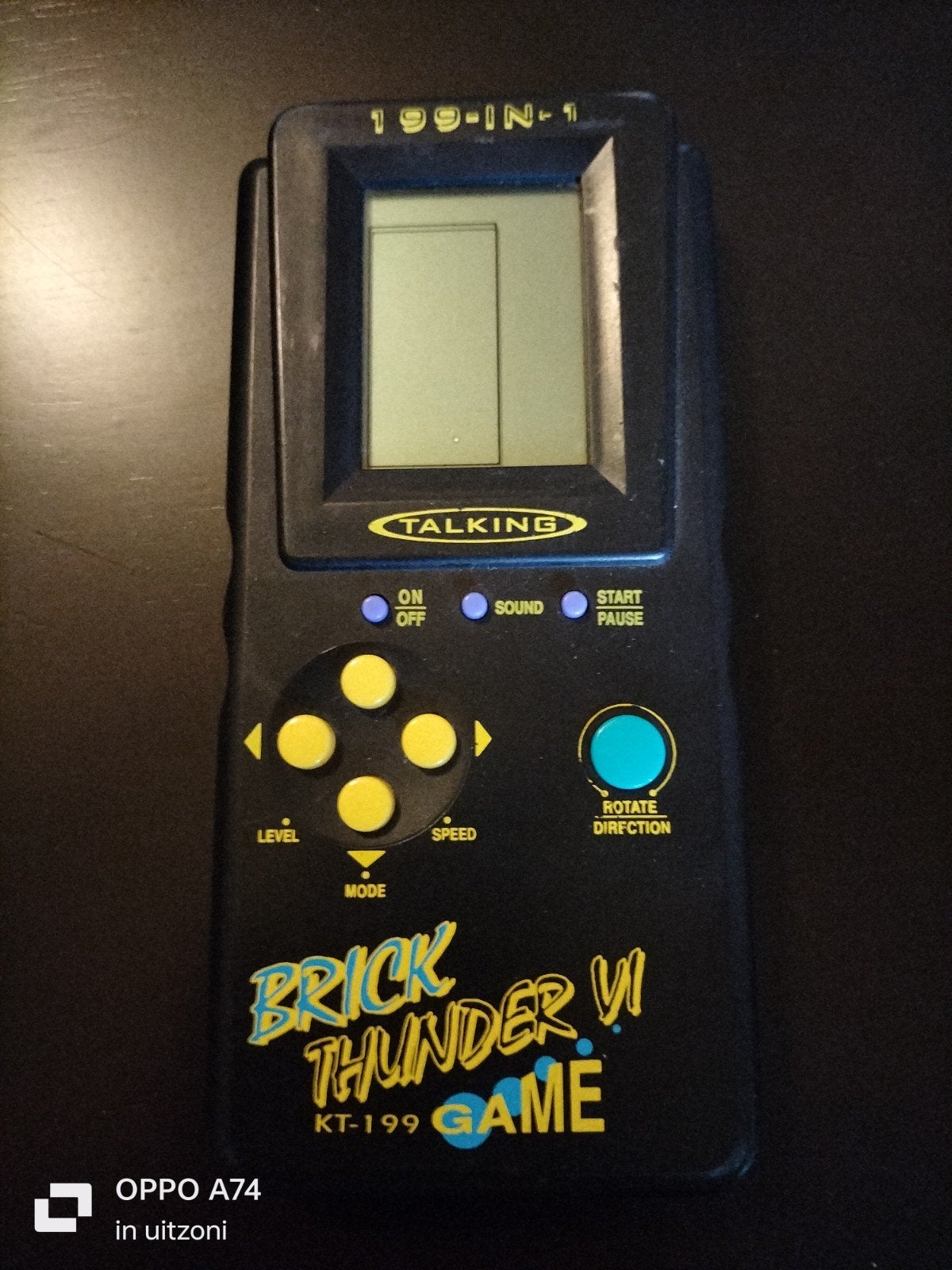 Brick Thunder VI KT-199 Game 199-in-1 Handheld Console, Spelcomputers en Games, Ophalen of Verzenden, Overige merken, Gebruikt