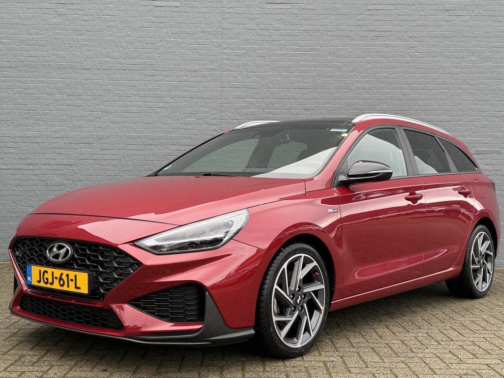 Hyundai i30 Wagon 1.5 T-GDI 48V 160pk Aut N Line Sky| Summer, Auto's, Hyundai, Stof, Gebruikt, 4 cilinders, I30