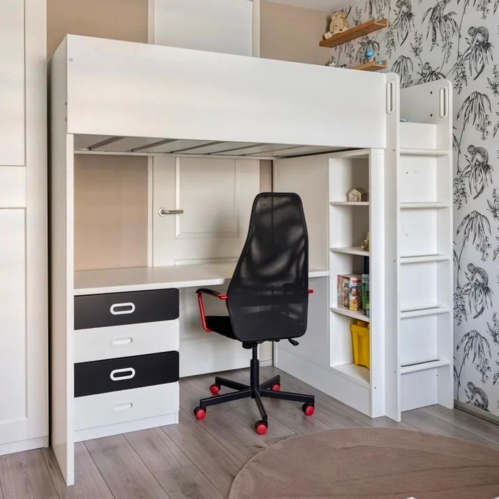 Ikea Stuva hoogslaper, Ophalen, Gebruikt, Eenpersoons, 180 tot 200 cm