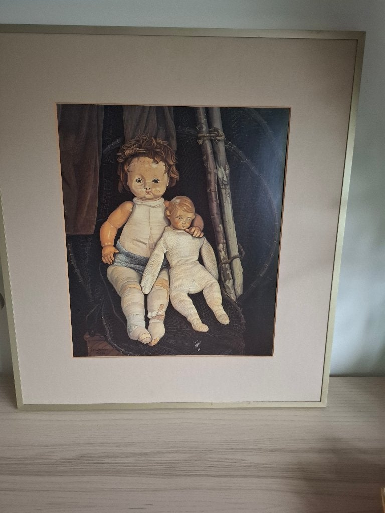 Schilderij jopie huisman, Ophalen, Vintage, Gesigneerd, Portret of Personen