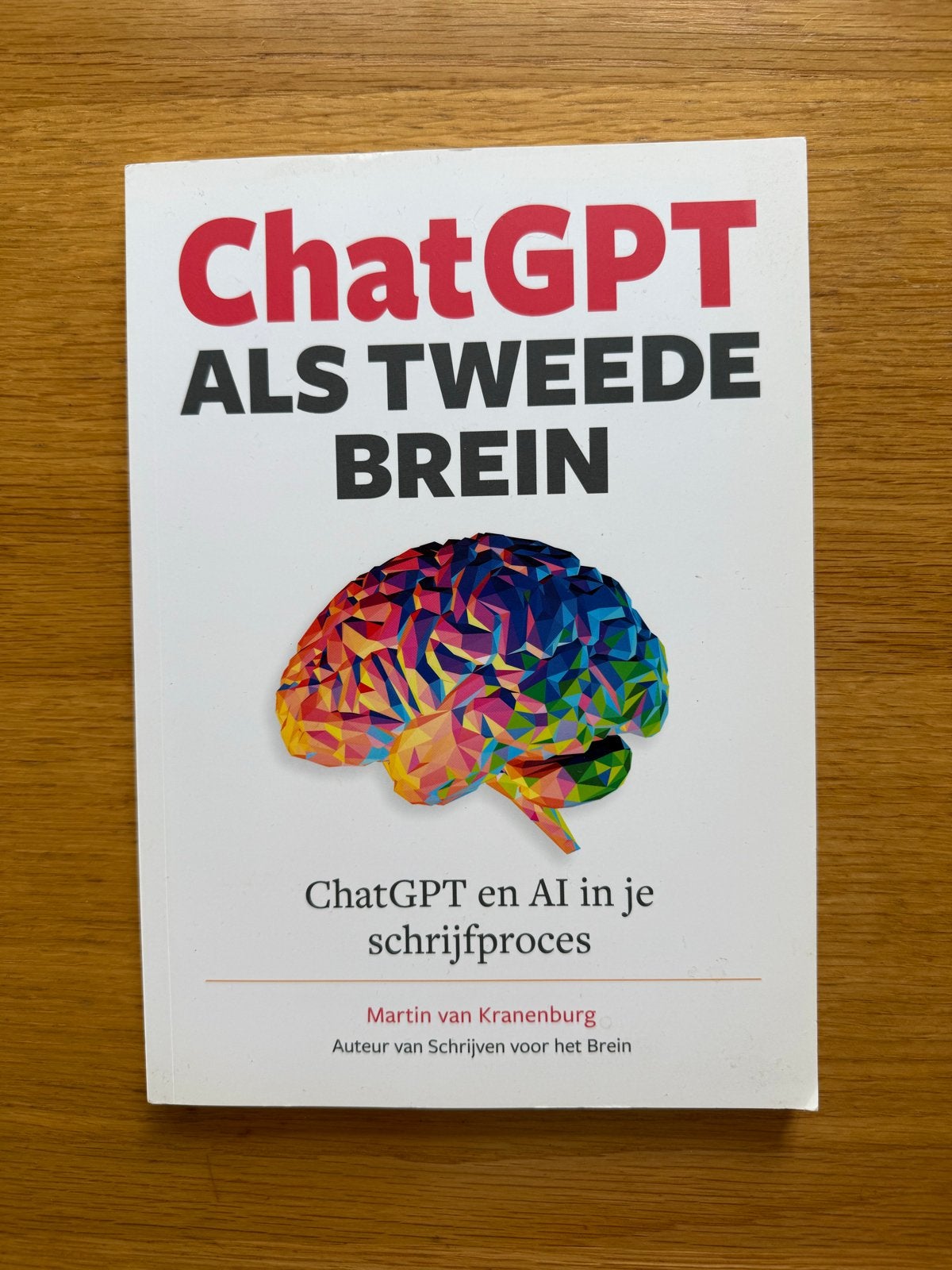 ChatGPT als Tweede Brein - Martin van Kranenburg, Ophalen of Verzenden, Zo goed als nieuw