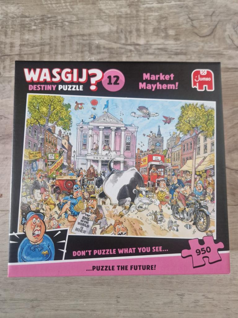 Wasgij? Destiny Puzzel 12 - Market Mayhem! 950 stukjes, Ophalen of Verzenden
