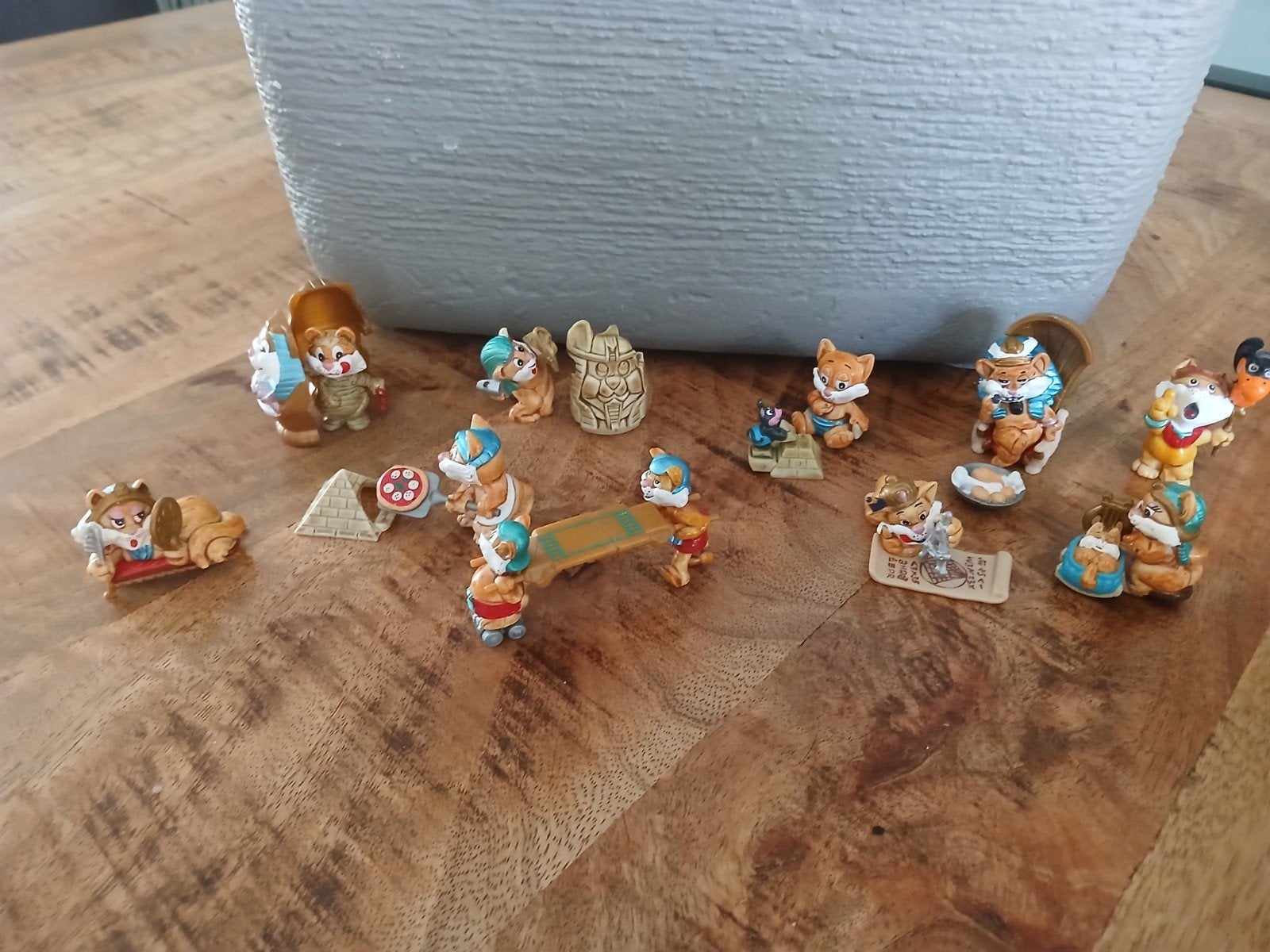 Complete set Egyptische katten Kinder Surprise, Ophalen of Verzenden, Zo goed als nieuw
