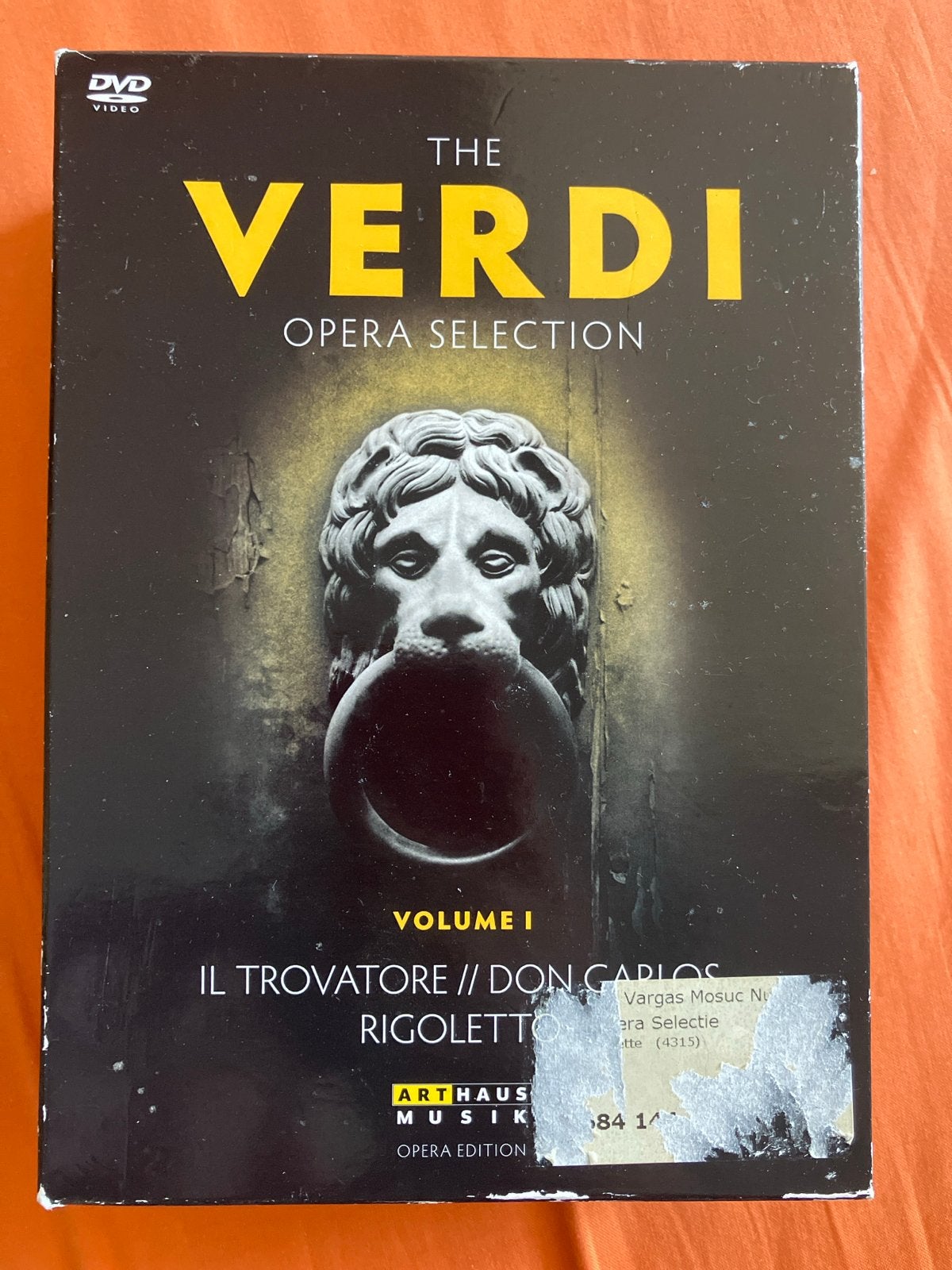 The Verdi Opera Selection Volume I DVD Boxset, Gebruikt, Alle leeftijden, Boxset, Muziek en Concerten