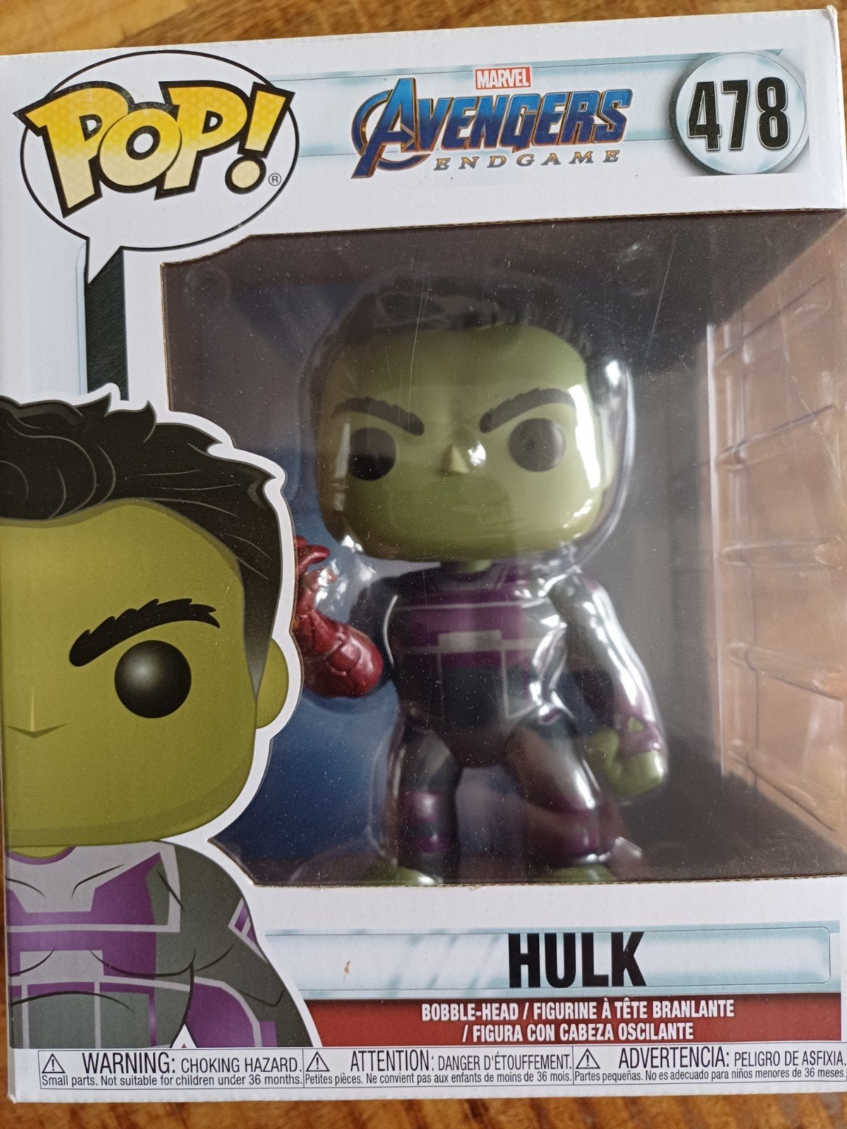 Funko Pop Avengers Endgame Hulk With Gaunlet #478, Ophalen of Verzenden, Nieuw