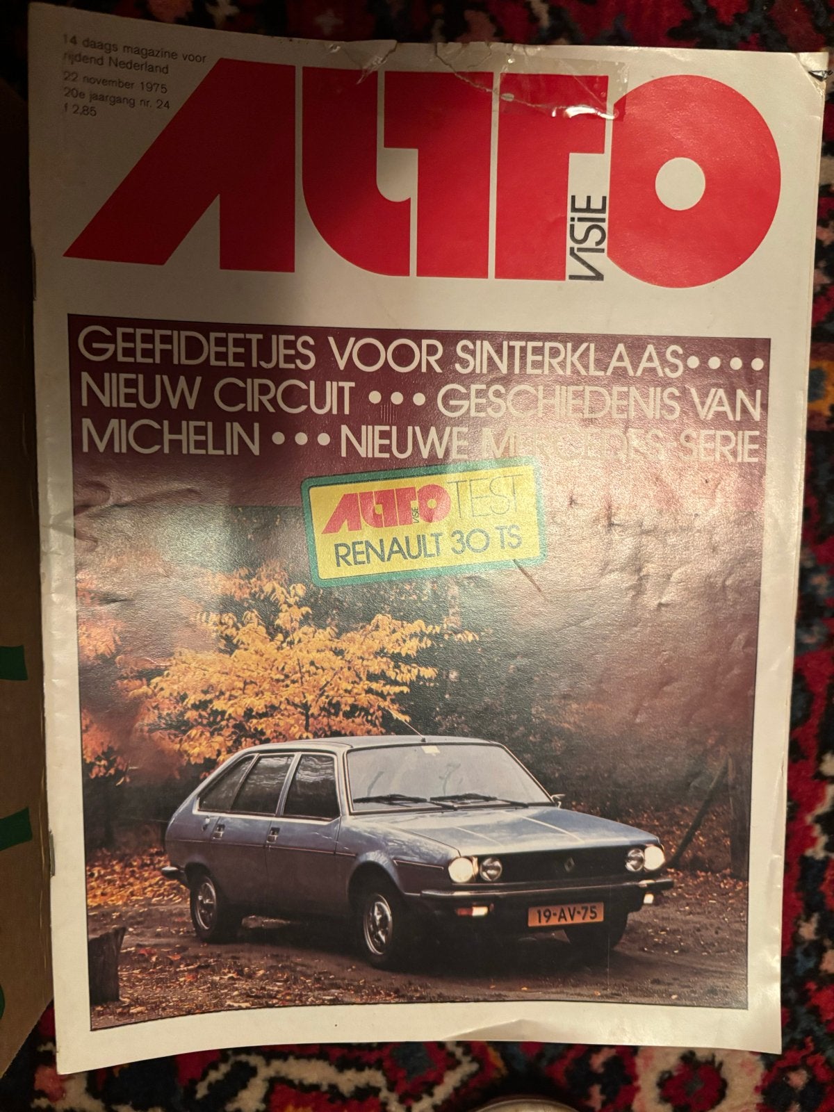 Auto Visie tijdschriften - Verschillende jaargangen, Ophalen, Gelezen, Renault