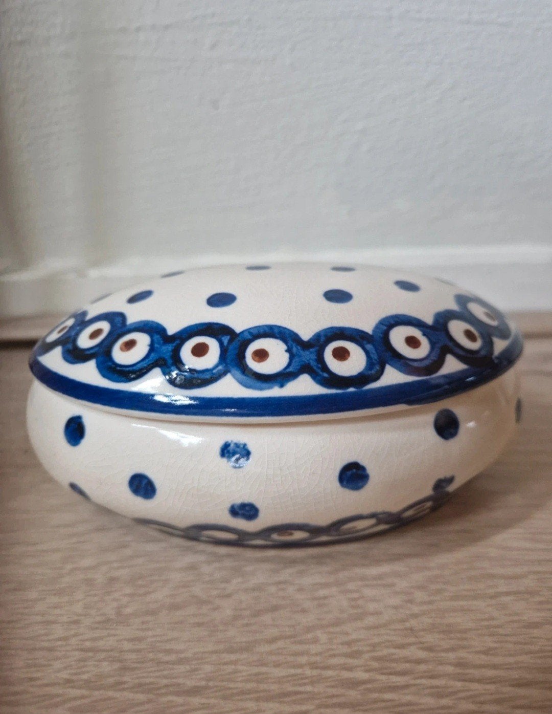 Potje met Deksel Boleslawiec, Ophalen of Verzenden