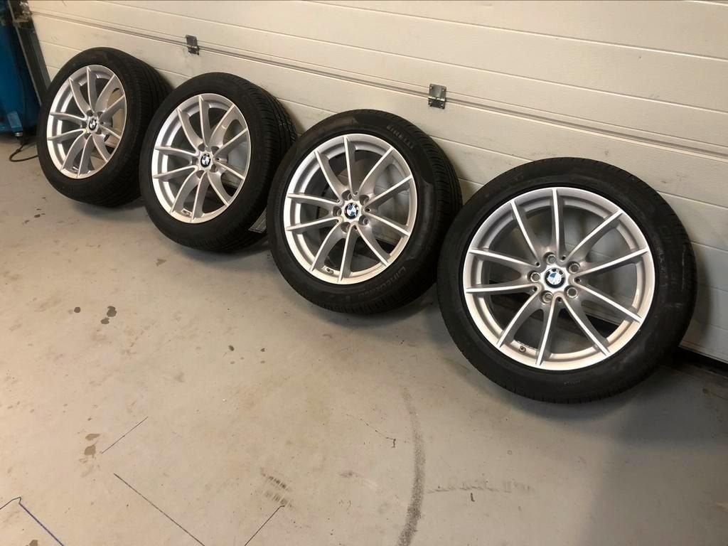 18inch Originele BMW Velgen Style 618 Zgn A merk Banden5x112, 18 inch, Gebruikt, -, -