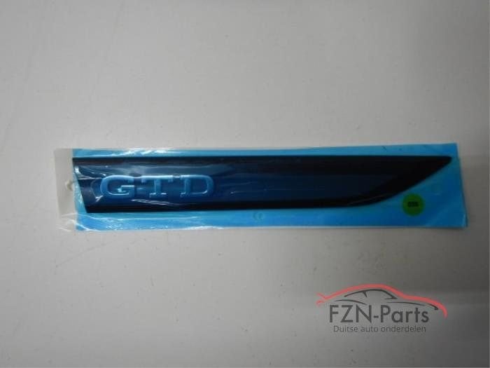 VW Golf 8 GTD Embleem Sticker Logo Zijscherm Rechts, Ophalen of Verzenden, Gebruikt