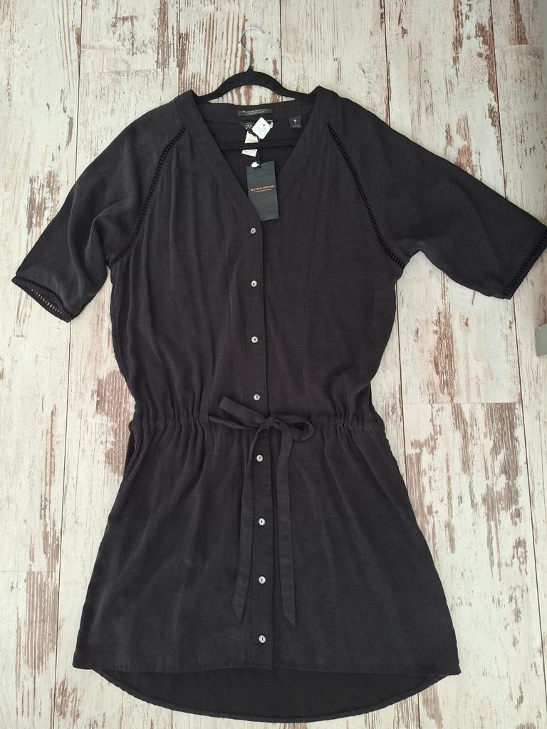 Nieuw Maison Scotch mooie LBD, zwarte jurk, mt 3 = L, Zwart, Maat 42/44 (L), Nieuw, Maison Scotch
