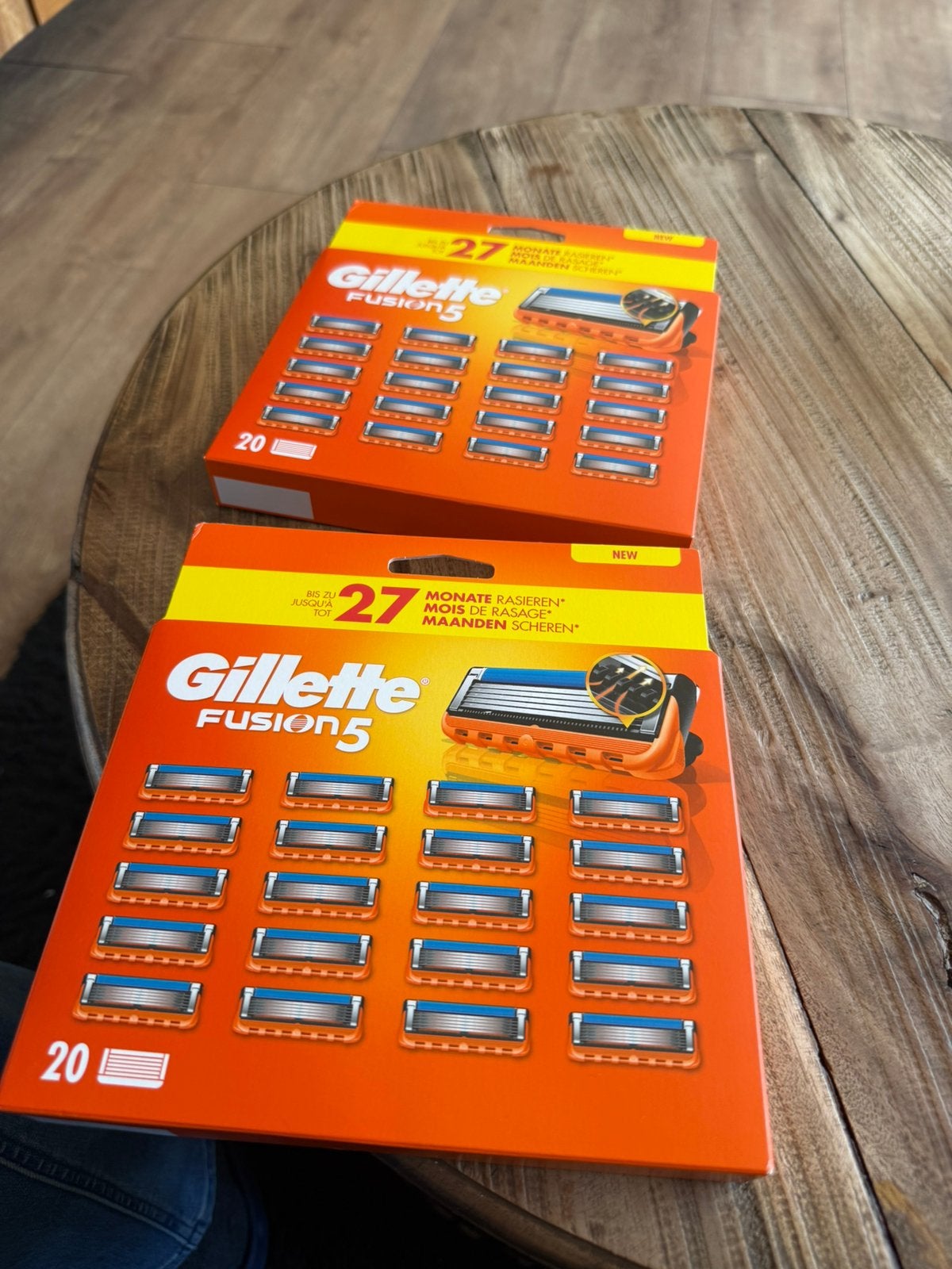 Gillette fusion 5, Ophalen of Verzenden, Nieuw, Gehele gezicht, Verzorging