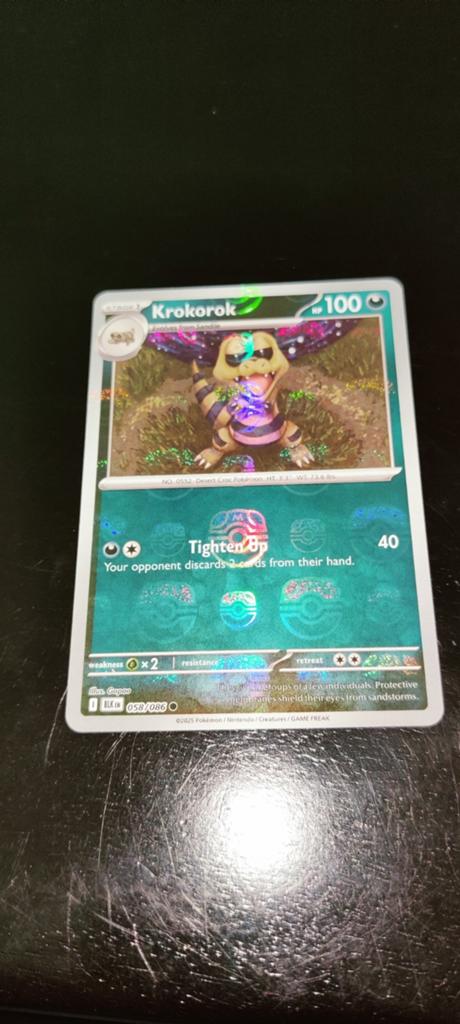 Krokorok - Masterball - "Black Bolt", Ophalen of Verzenden, Zo goed als nieuw