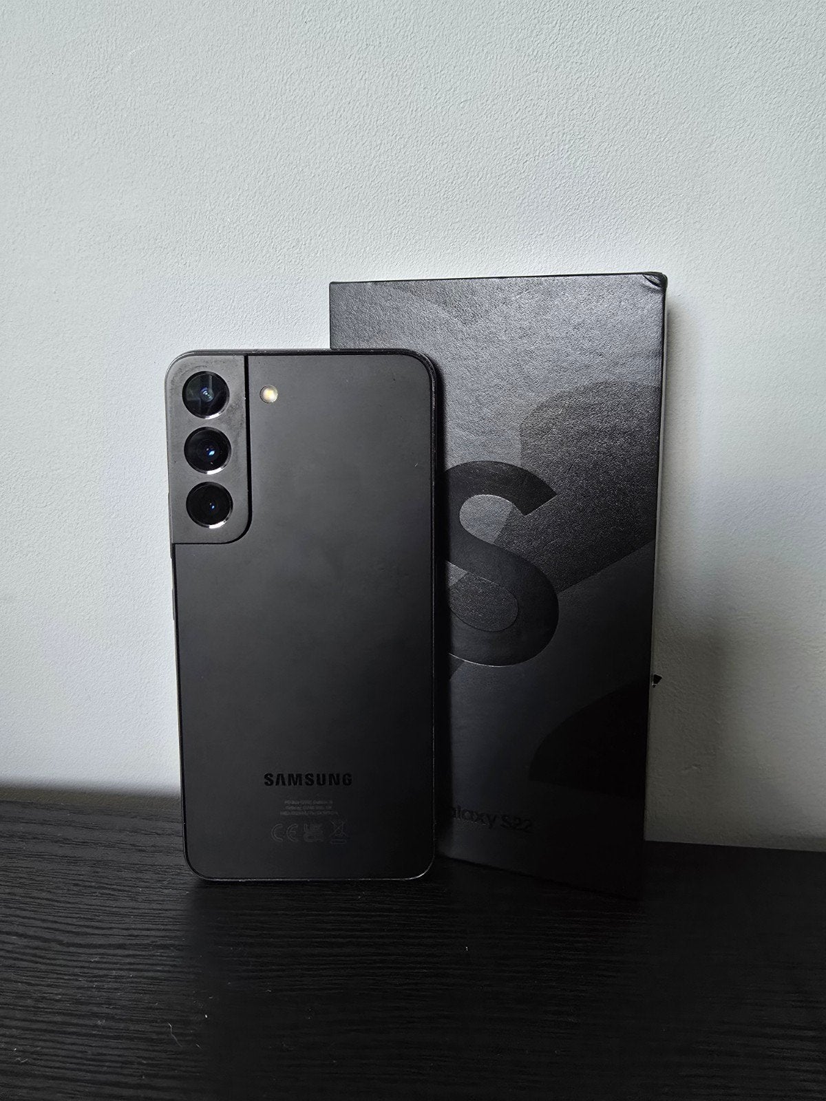 Samsung Galaxy S22 256GB - Lichte gebruikerssporen, Gebruikt, Zwart, Ophalen of Verzenden, Zonder simlock