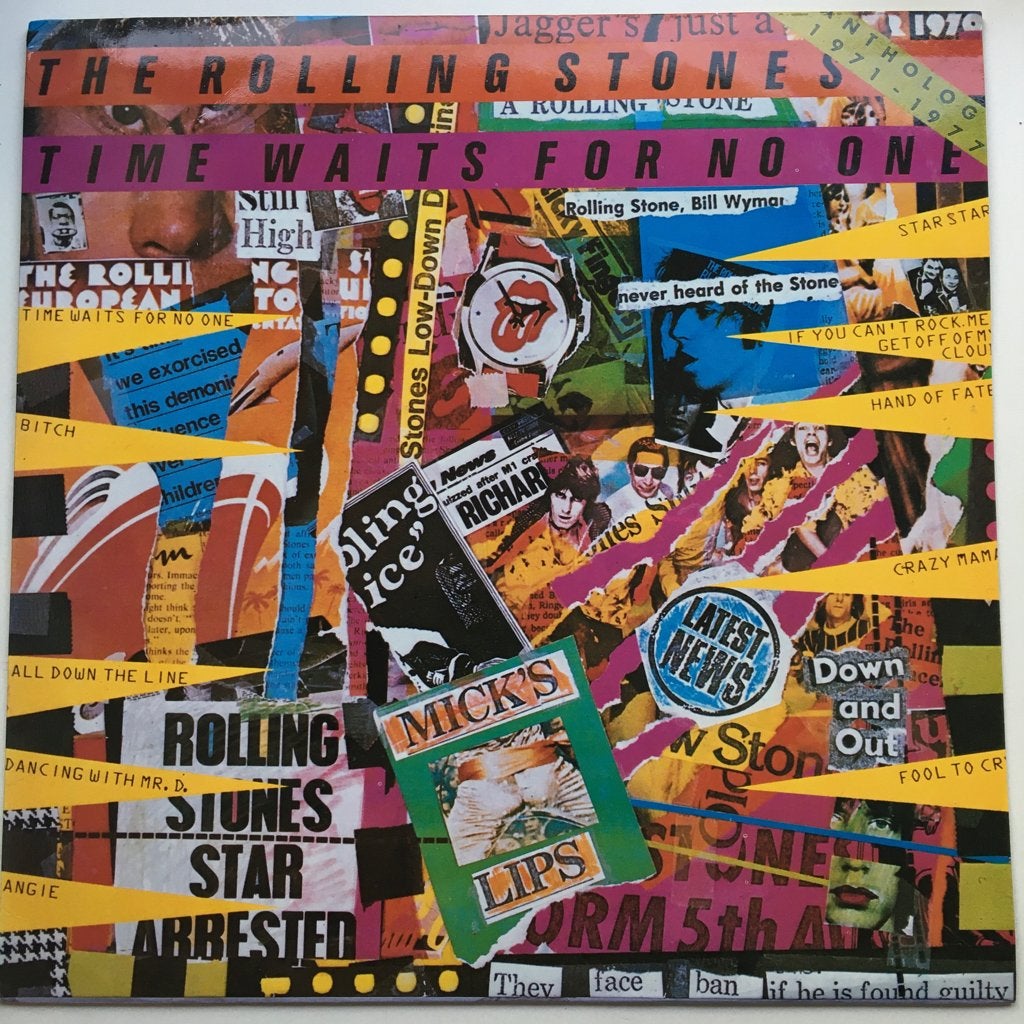 PORLP1  rolling stones  Time waits for no one PORT79 €20, LP, Ophalen of Verzenden, Zo goed als nieuw, Originele persing