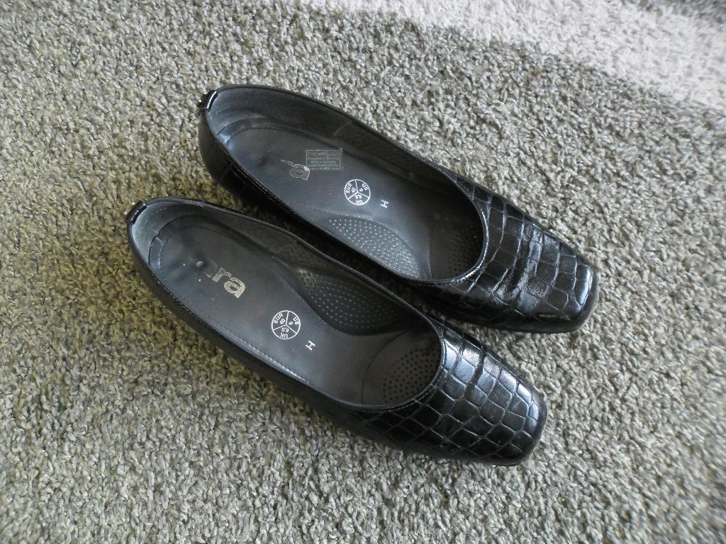 z.g.a.n. ARA dames schoenen Maat 40, Schoenen met lage hakken, Zwart, Ophalen of Verzenden, Zo goed als nieuw