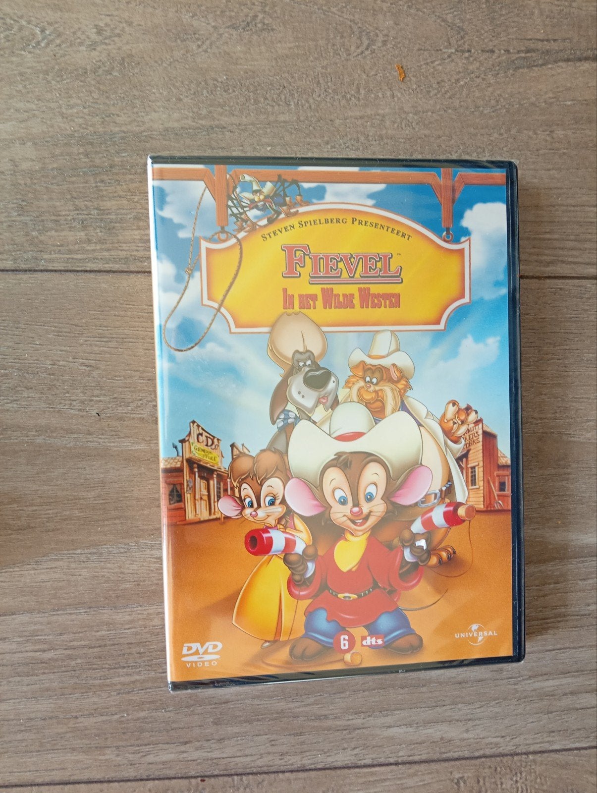 Fievel in het wilde Westen Nieuw in de Verpakking, Animatie, Alle leeftijden, Nieuw in verpakking, Ophalen of Verzenden