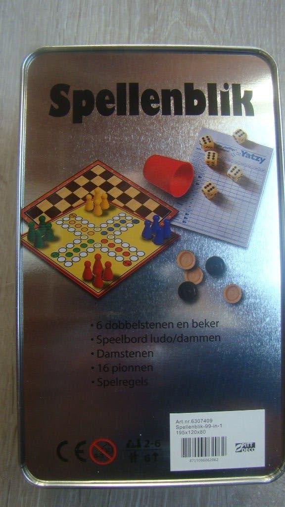 Nieuw spellenblik, Een of twee spelers, Ophalen of Verzenden, Nieuw, Reisspel