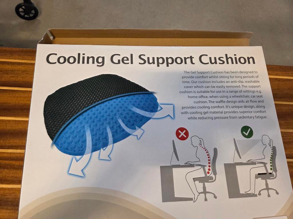 Cooling gel kussen/ zitkussen NIEUW, Ophalen of Verzenden