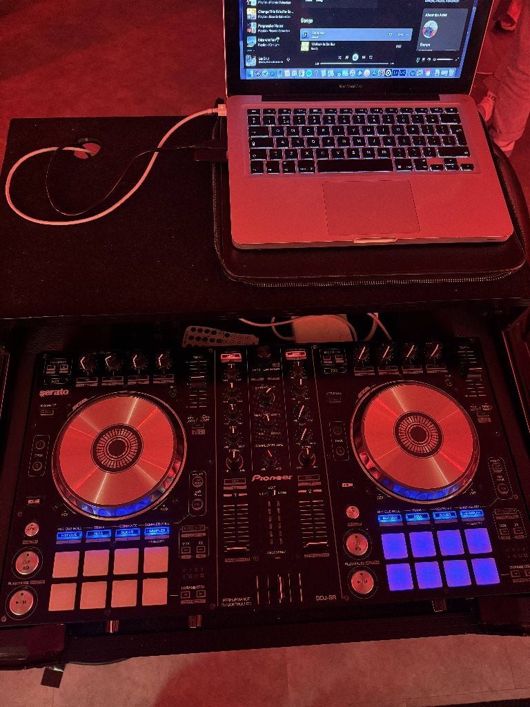 Pioneer DDJ-SR + Odyssey Flightcase + Innox DJ-standaard, Ophalen, Gebruikt, Dj-set, Pioneer
